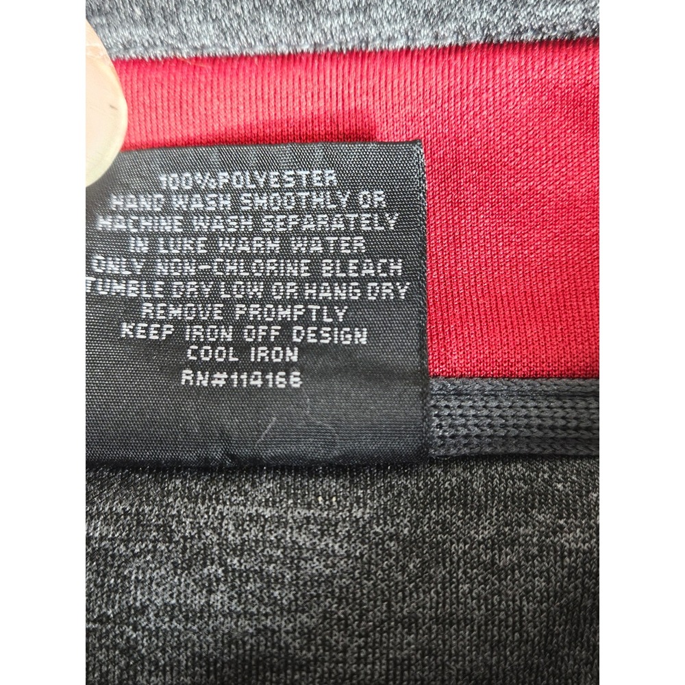 Colosseum Washington State Cougars WSU Full Zip Fleece Jacket Gray Mens XL - Picture 4 of 11